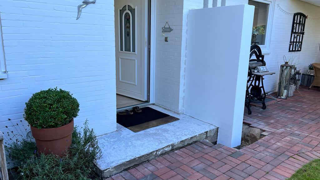 Eingangsbereich Neugestaltung – Vorher