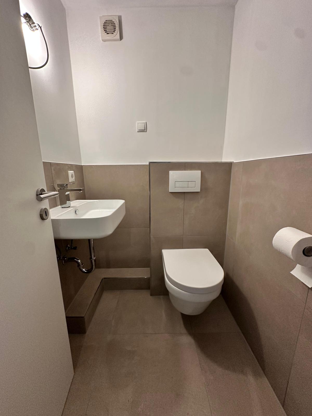 Gäste-WC Modernisierung – Nachher