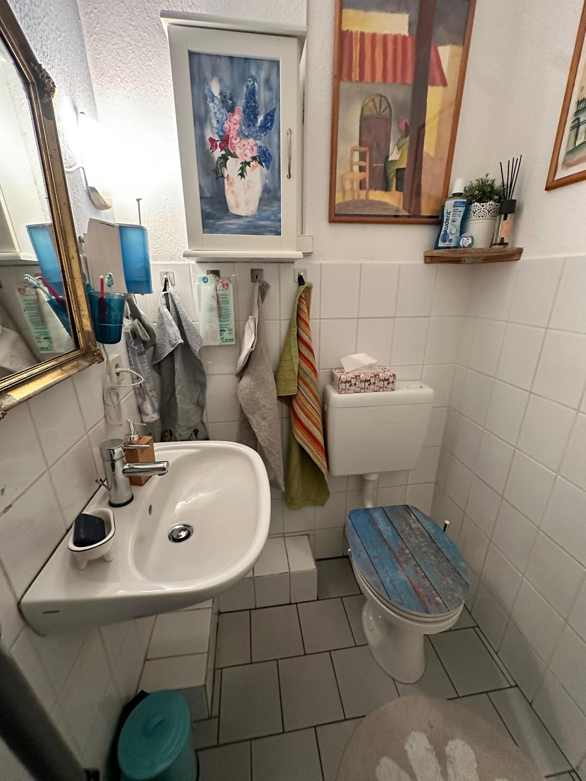 Gäste-WC Modernisierung – Vorher